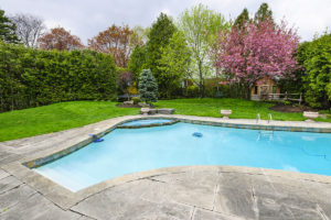 Honeysuckle Nursery & Design Natural Stone Pool Patio